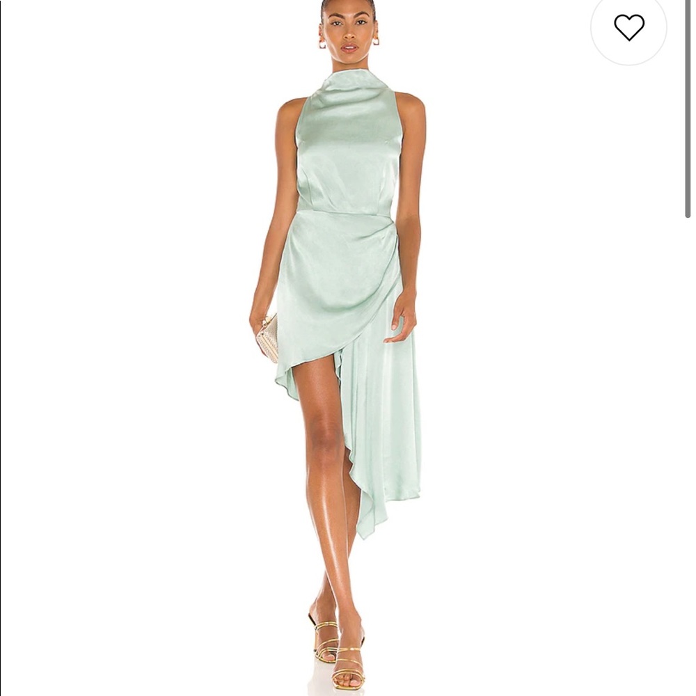 Elliate Alaia dress in Pistchacio #revolve #wedding